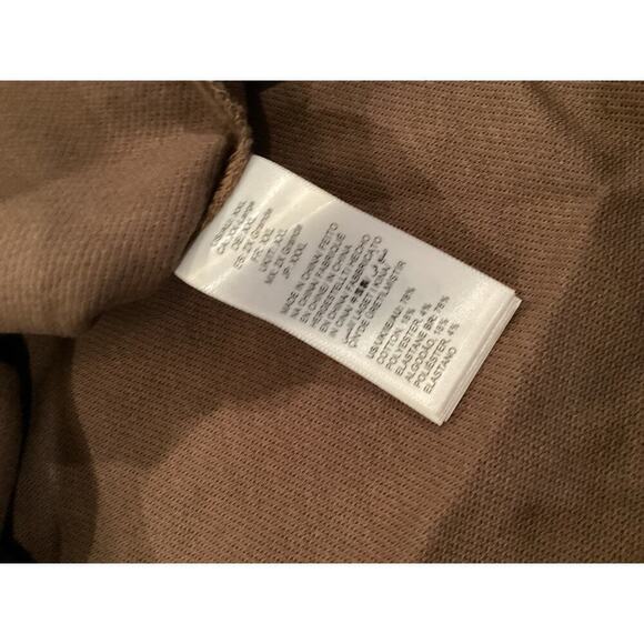 The Drop Womens Sonya Half Zip Sweatshirt Color Block Coffee Bean XXL NWT - Picture 8 of 9